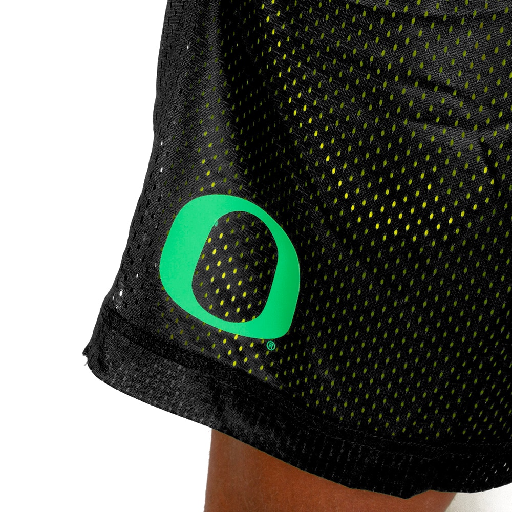 Classic Oregon O, Nike, Black, Shorts, Performance/Dri-FIT, Men, Basketball, Reversible, Courtside, 945437